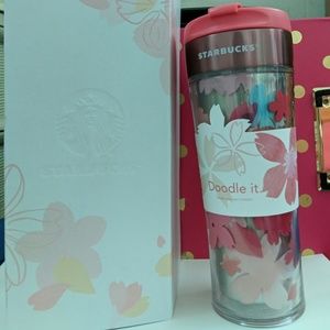 Starbucks tumbler cherry blossom LE